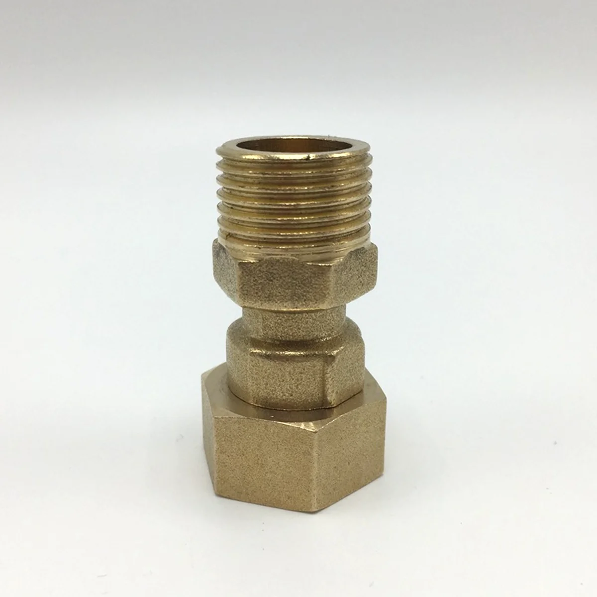 One piece antique copper color all copper internal and external joints, direct extension extension joints straight through thick