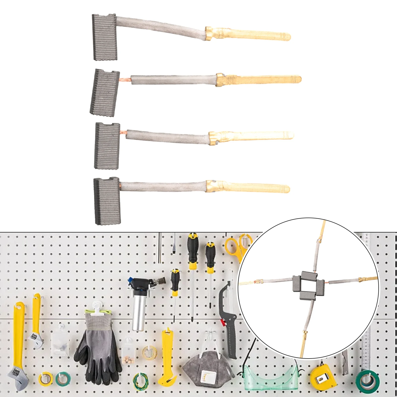 

Durable New Utility Carbon Brush Replacement 445861-11 445861-25 For DW400 Type 1 Grinder For DW400 Type 2