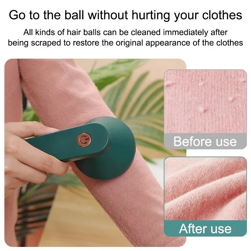 Electric Hair Ball Trimmer Clothing Lint Remover Plush Clothing Decoration Trimmer Portable Rechargeable And Detachable 3