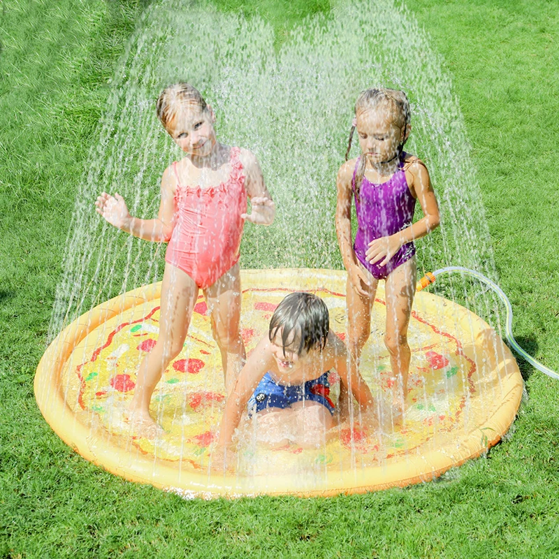 

Summer Inflatable Spray Mat Kids Toys Beach Water Sprinkler Pad Children' Toys Lawn Swimming Pool Mat Splash Play Game Kids Toys