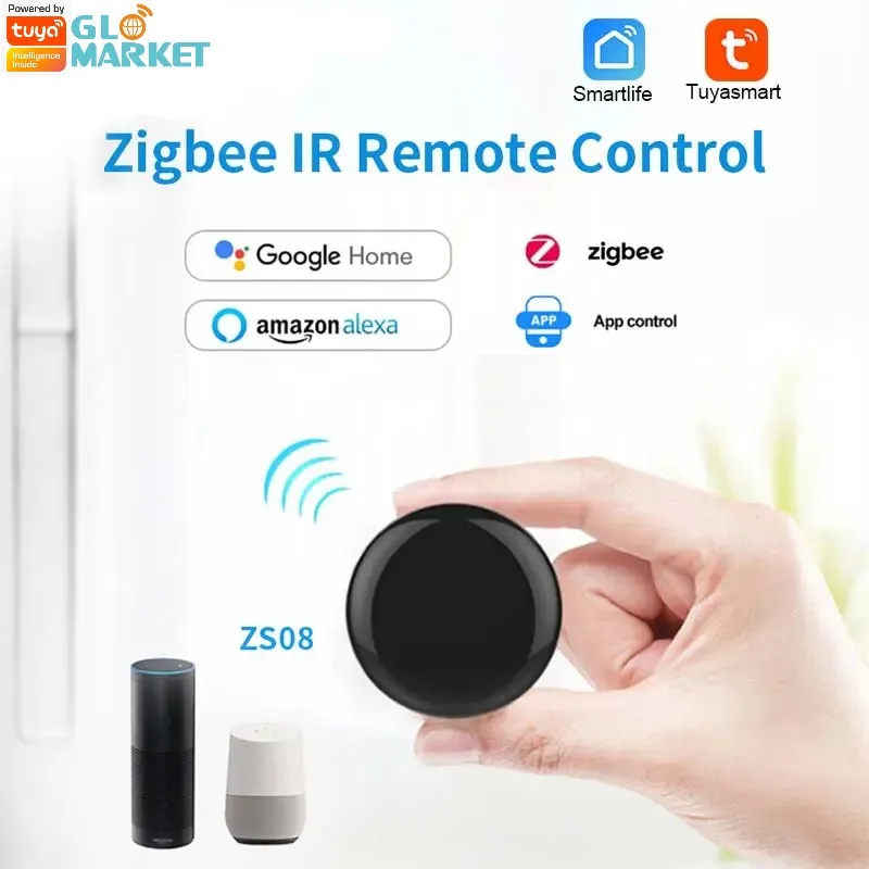 Glomarket Tuya APP Universal Smart Zigbee IR Remote Controller for TV