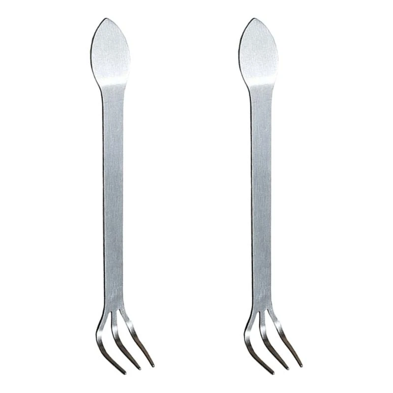 1/2Pcs Bonsai Rakes Stainless Steel Root Rakes for Plant and Soil Maintenance