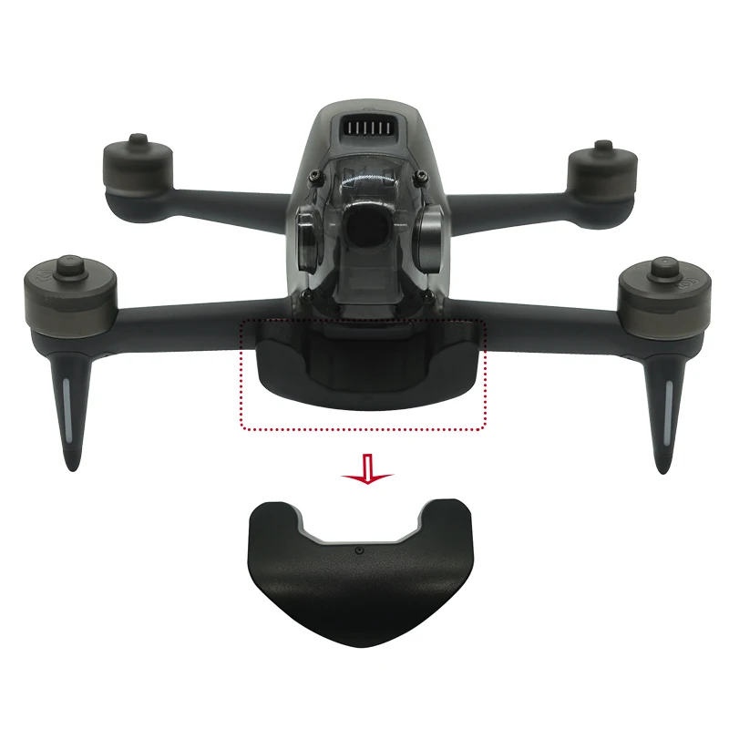 Fpv Drone Visual Obstacle Avoidance Protection System Protector Cover Guard Dust-Proof Cap For Dji Fpv Combo Drone Accessory