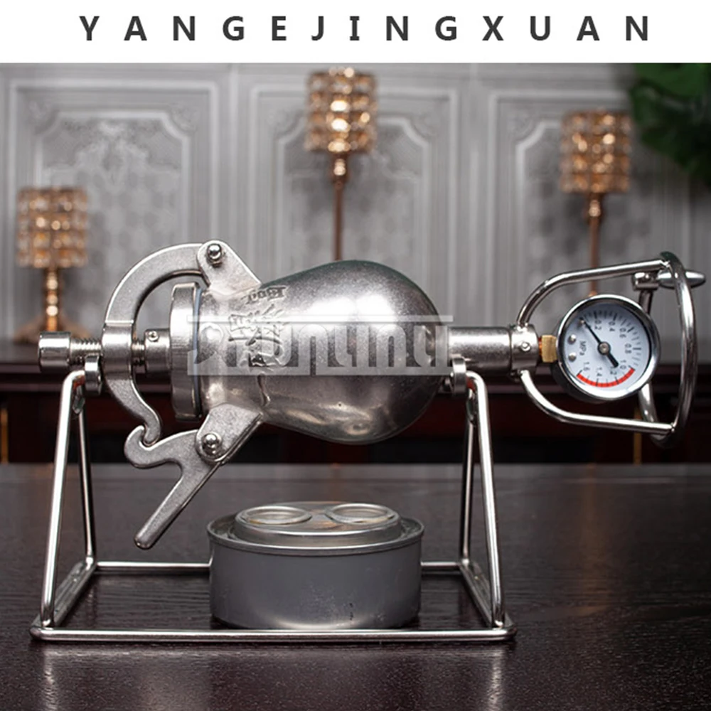 230ml Popcorn Machine Stainless Steel Mini Popcorn Puffing Machine Puffed Rice Corn