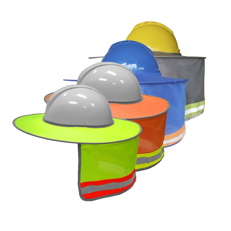 Sunshade Outdoor Construction Safety Hard Hat Sun Shade Neck Shield