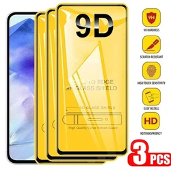 Premium 9D Tempered Glass Screen Protector (1 - 3 Pack) - 3PCS