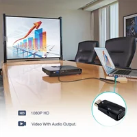 HDMI-compatible to VGA Cable Converter Male To Famale Converter Adapter 3.5 mm Jack Audio HD 1080P For PC Laptop Tablet - Image 5