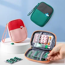  Portable First Aid Kit Emergency Medical Box Outdoor Travel Camping Equipment Oxford Cloth Medical Bag First Aid Drug Container 