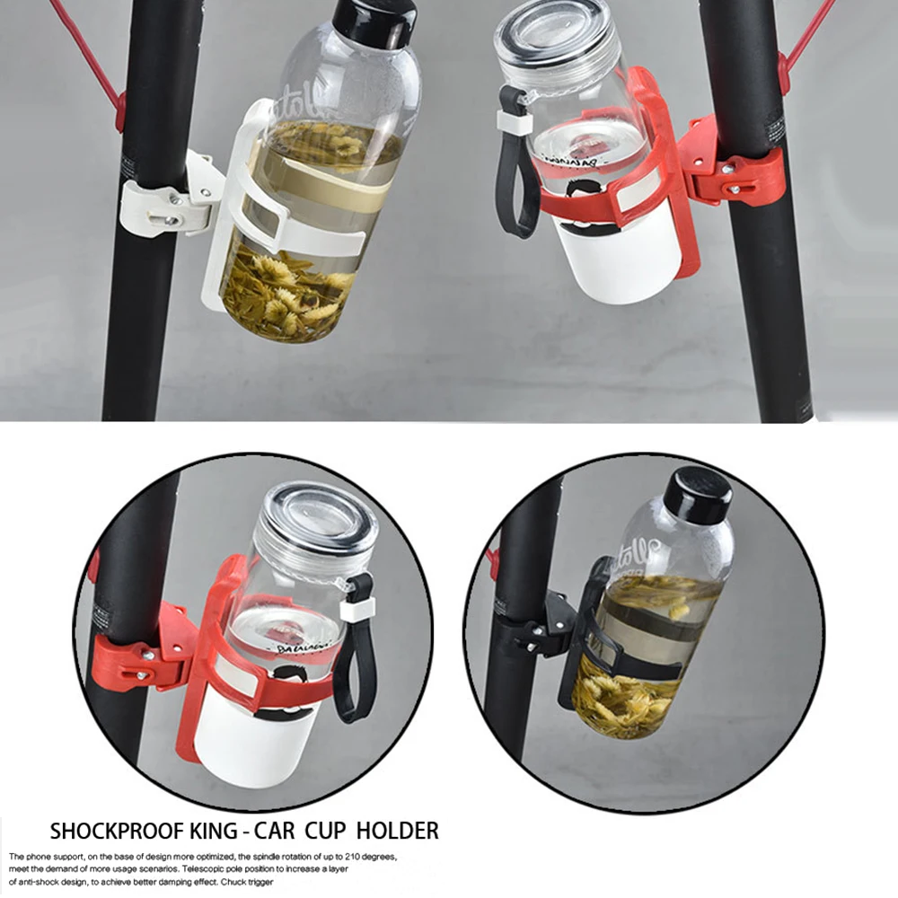 Scooter Water Cup Bracket Scooter Water Cup Bracket Electric Scooter Bike Bottle Cage Holder Kettle Rack For Xiaomi M365/M365 Pro Accessories