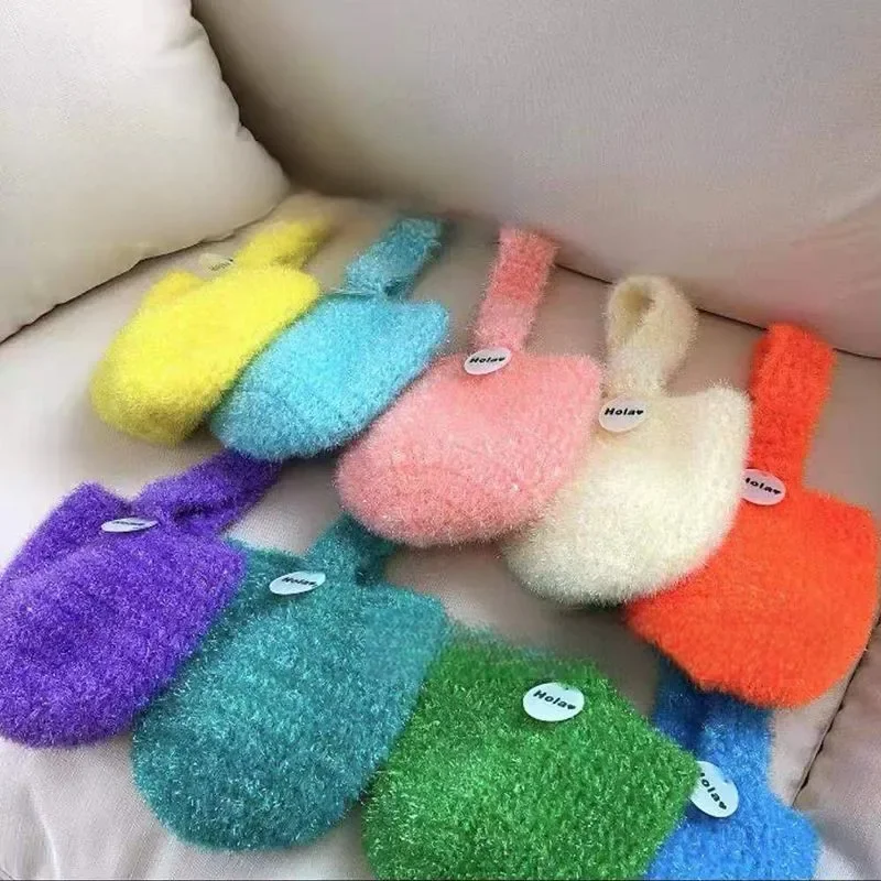 NUBECOM 50g Colorful Bright Thread Glass Wool Knitting Yarn DIY Handcraft Woven Yarn Hat Doll Sweater Crochet Thread Wool Line 3