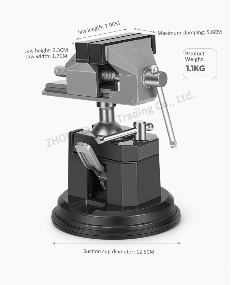Vise wrench with double fine-tuning Precision Universal Industrial-grade Heavy-d