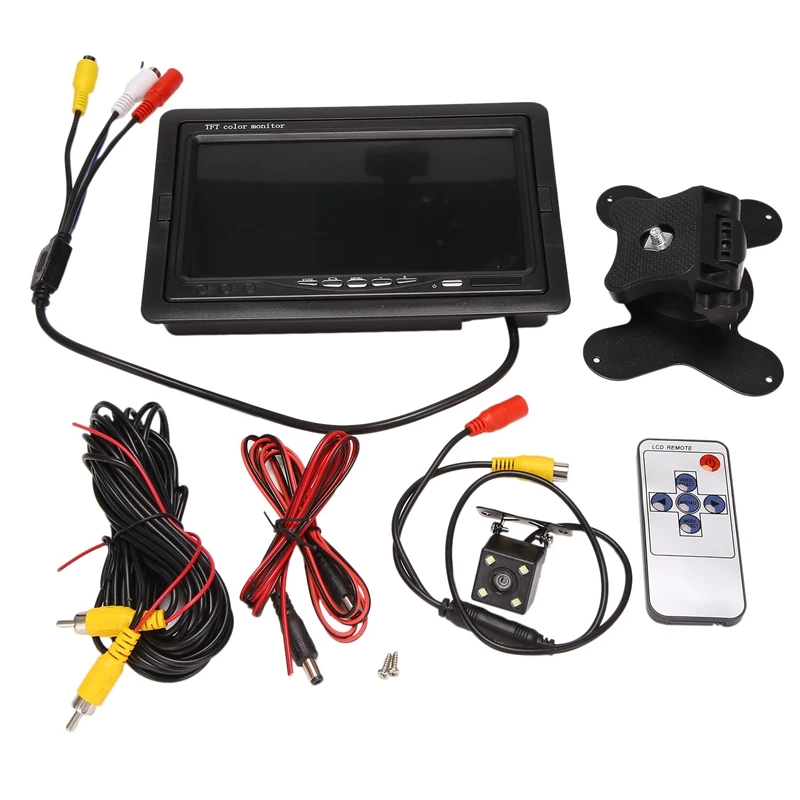 

7 Inch Widescreen 12V Car Rear View Camera Monitor Night Vision Reversing Parking Rear View System With Reverse Camera