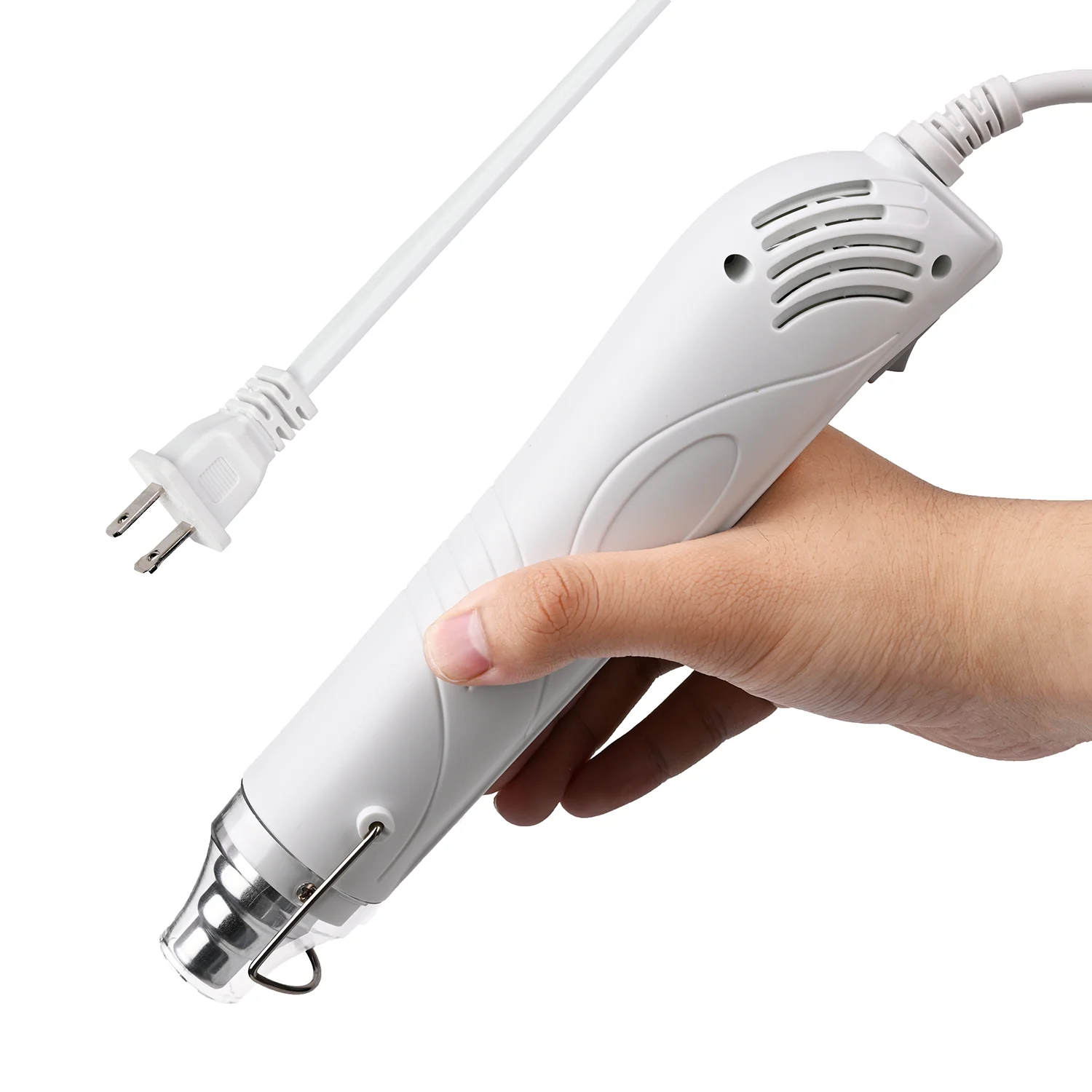 Mini Heat Gun, 300W Fast Heat Hot Air Gun with 6Ft Extra Thickened Cord and Overload Protection for DIY Craft Embossing