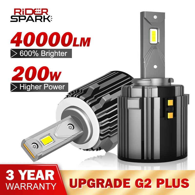 Upgrade 200W 40000LM H7 LED Headlight Canbus No Error Bulb H15 CSP 6000K  12V Fog Lamp Car Front LED Lights For VW Golf 7 6 MK3