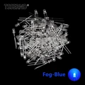 100pcs Fog-Blue