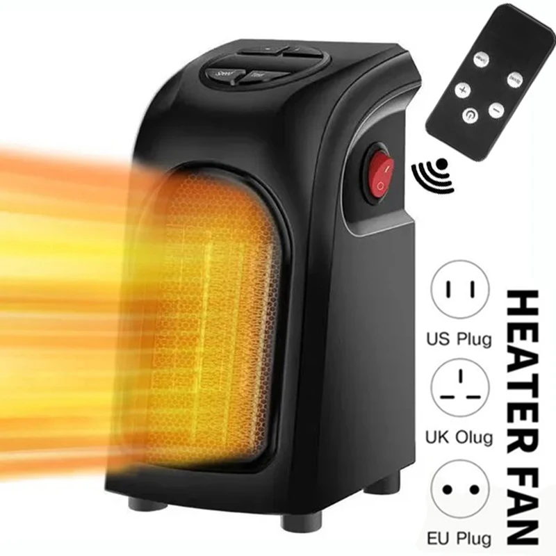 Calentador eléctrico circulador de aire de calefacción de cerámica de seguridad PTC ventilador calentado habitación calentador pequeño con de calefacción y ventilador para dormitorio| | - AliExpress