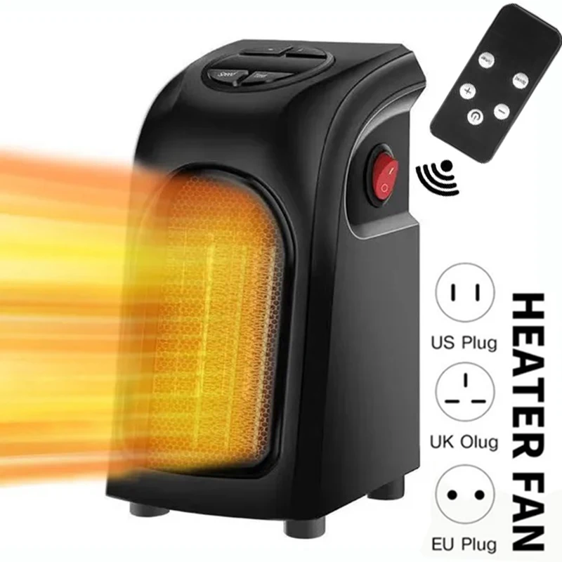 Electric Heater Safety Ceramic Heating Air Circulator Ptc Heated Fan Room Small  Heater With Heating And Fan Modes For Bedroom - Patio Heaters - AliExpress