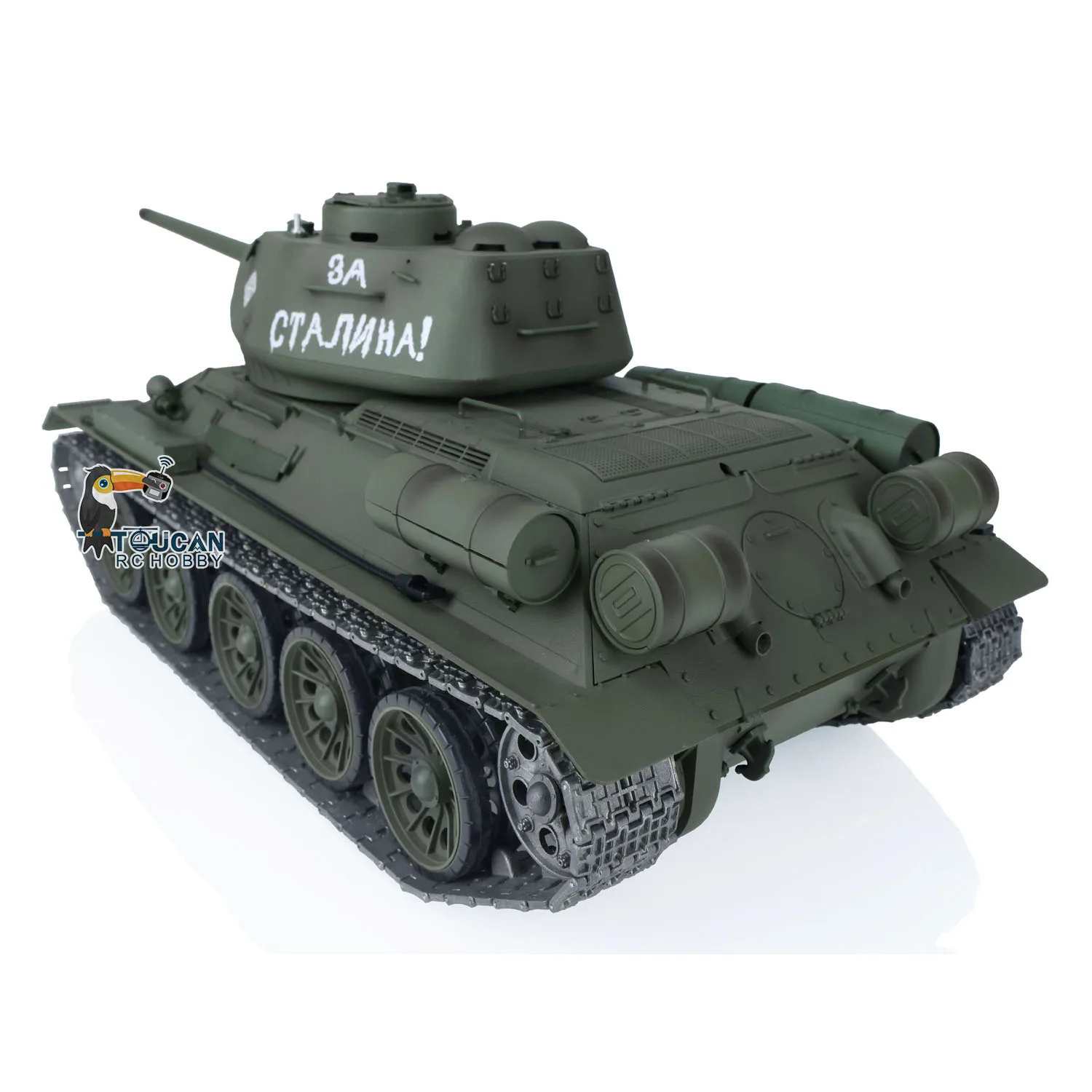 HENG LONG 1/16 업그레이드된 금속 소련 T34-85 RC 7.0 탱크 3909 360 °   터렛 스틸 기어박스 트랙 베랄 리코일 BB 유닛 TH17768-SMT4