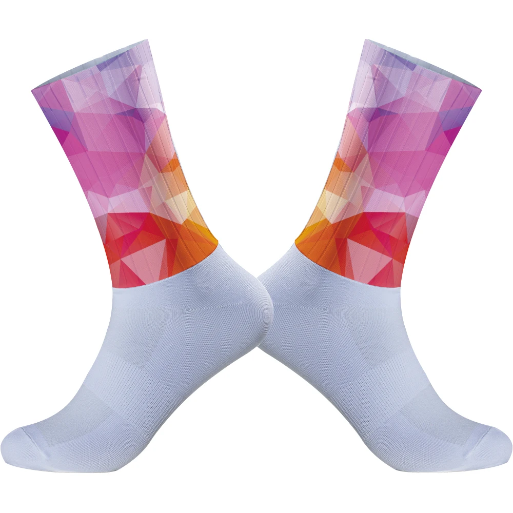 

Anti Slip Silicone Breathable And sweat Absorbing Moderate Thickness Socks Cycling Socks Non Slip Sports Socks 2024 New