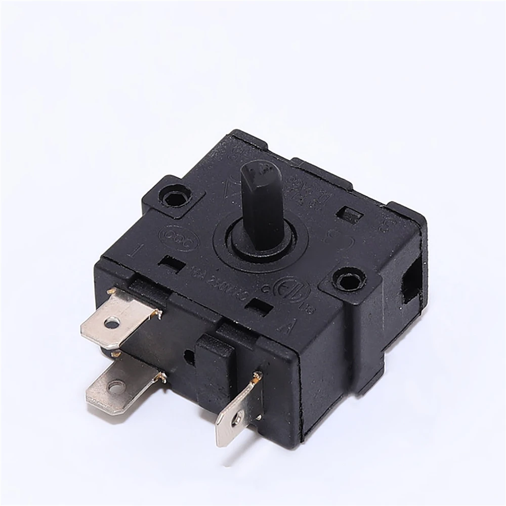 3 Pin Steam Electric Iron AC 250V 16A Rotary Switch Selector  Shift Switch Electric Iron
