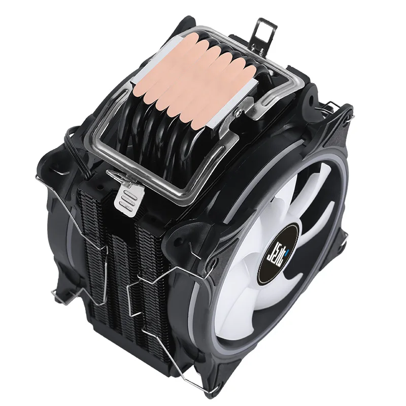 Tubo de Cobre Cpu Radiador Pwm 120 mm Argb Cpu Ventilador para Intel Lga 115x1200 1700 1356 Amd Am4 x 79x99 2011motherboard Cpu Radiador 6 - Imagem 3