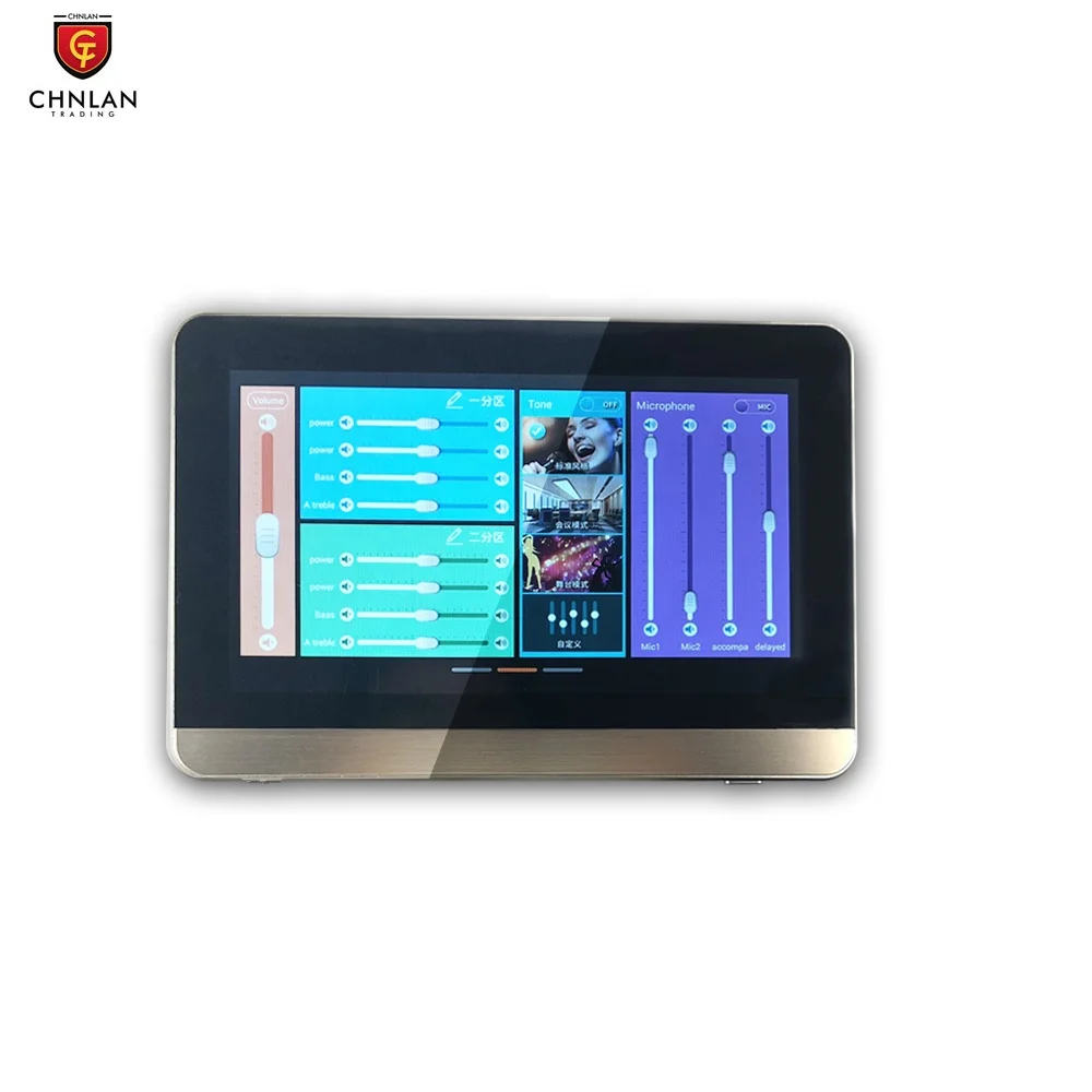 

Chnlan Smart Wireless 10 inch Touch Screen Android USB MP3 Wifi Wall Amplifier