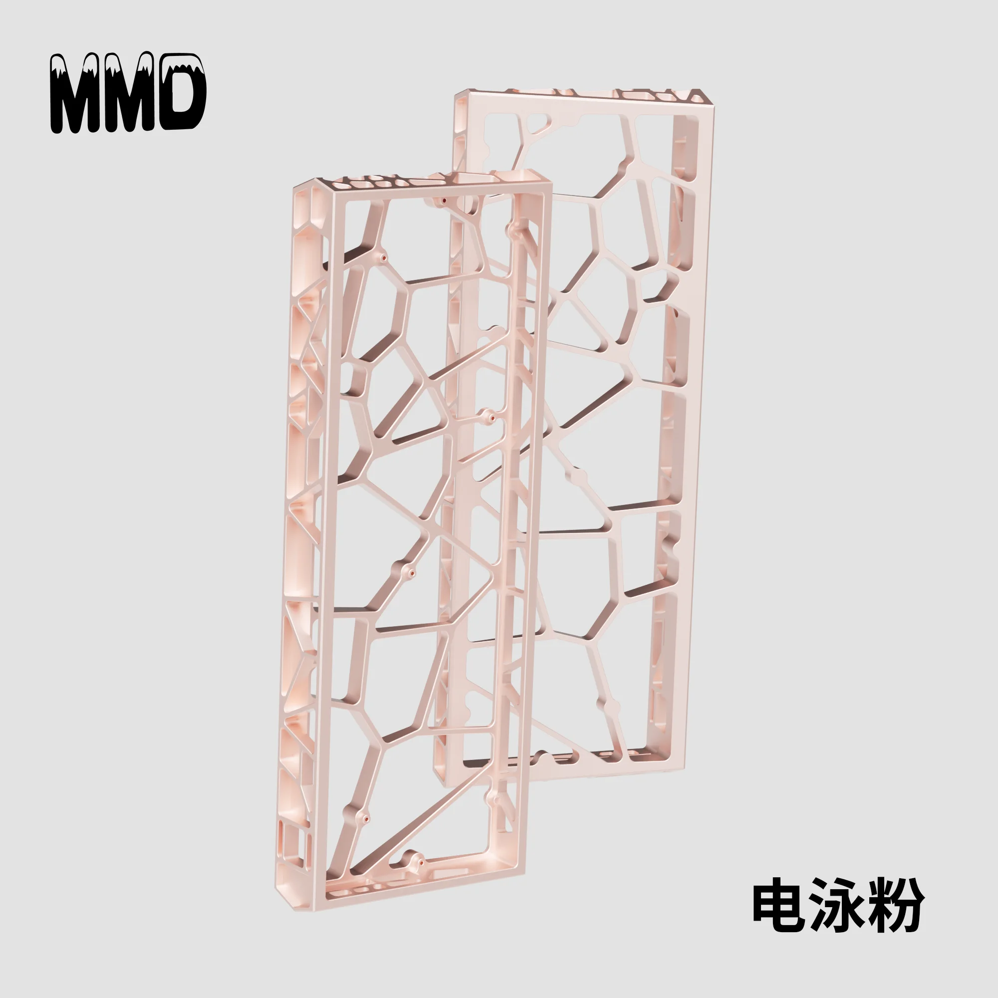 MMD AR60 Skeleton Mechanical Keyboard Shell Aluminum Alloy Case