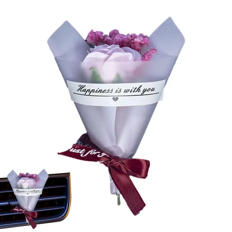 

Car Air Freshener Dried Flower Automobile Perfume Diffuser Air Vent Automotive Gypsophila Fragrance Auto Interior Accessories