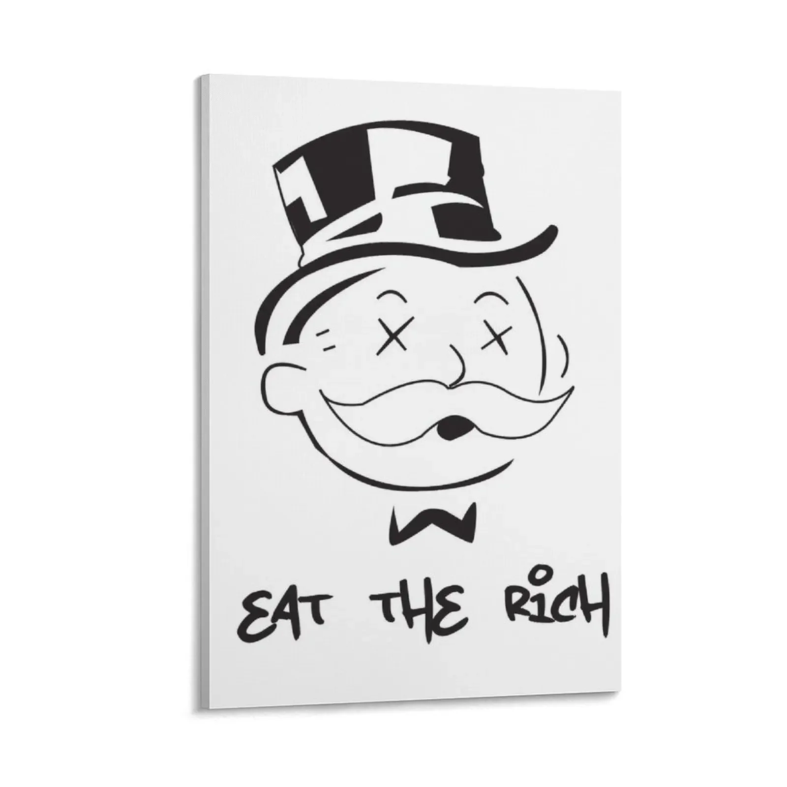 

Eat The Rich Canvas Painting Decorative painting for bedroom anime figure decorative items for home living room decoration