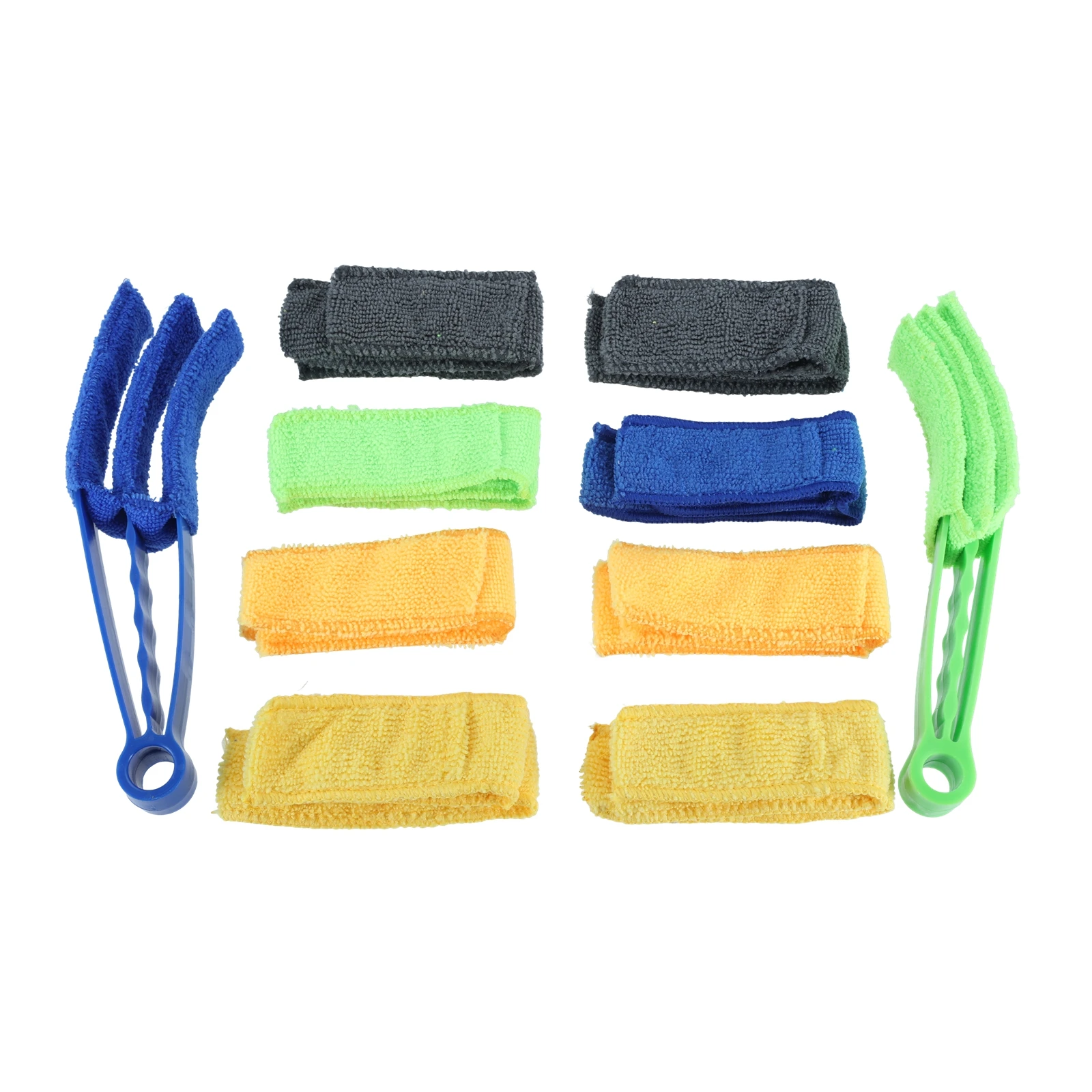 

Очиститель для автомобильных шторок, щетка для тряпки с 5 втулками из микрофибры, инструменты для чистки шторок, оконных жалюзи, кондиционер для тряпки