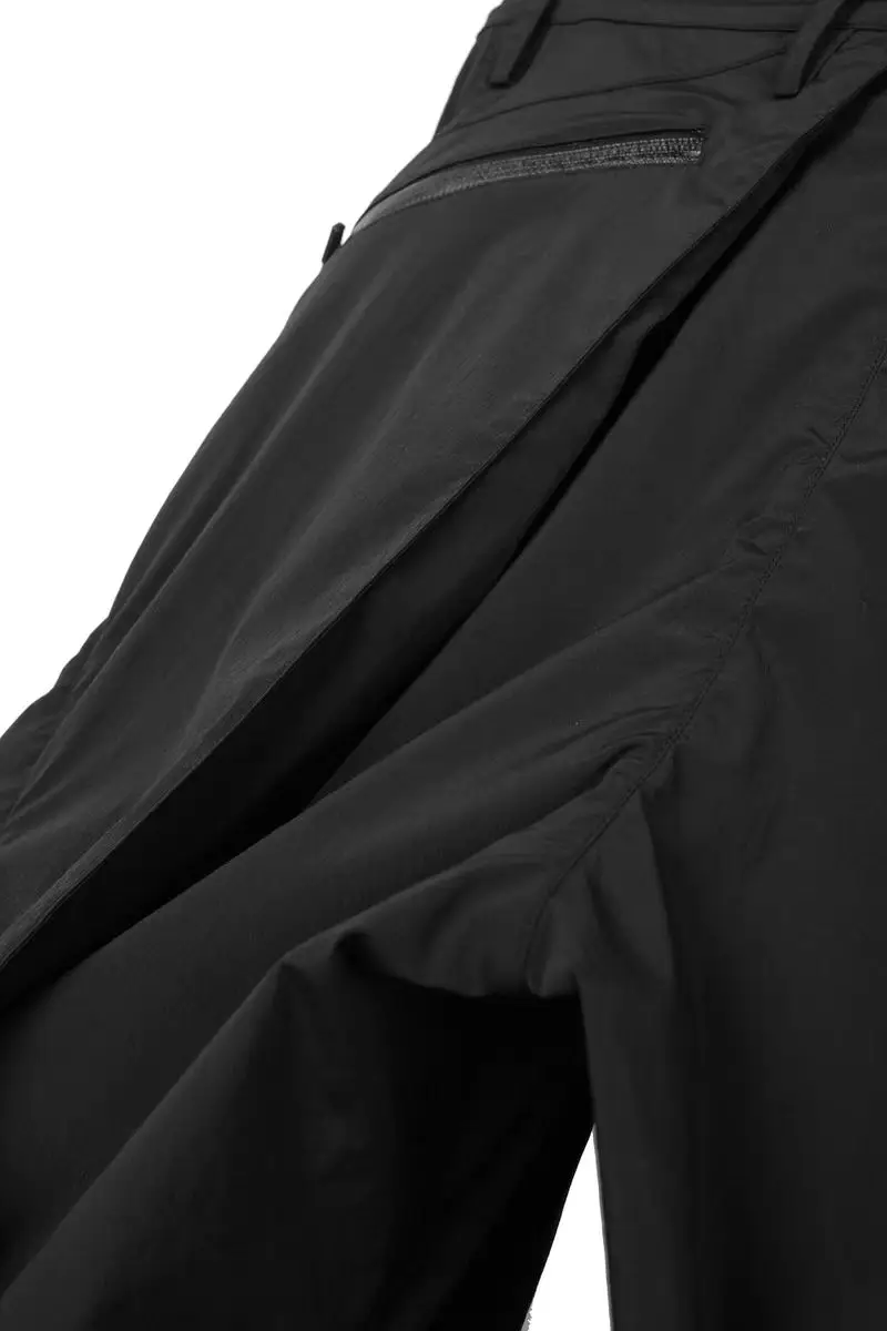 Corrosion equipment 24aw P31-BK Wide leg pants layering effect design multipocket dwr coating material ykk zippers techwear