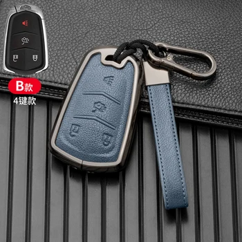 Custodia per chiave auto per Cadillac ESV Escalade CTS XTS SRX ATS 2015 2016 2017 2018 CT5 XT5 XT6 accessori - Custodia per chiave originale per auto Shell per Cadillac ESV Escalade CTS XTS SRX ATS