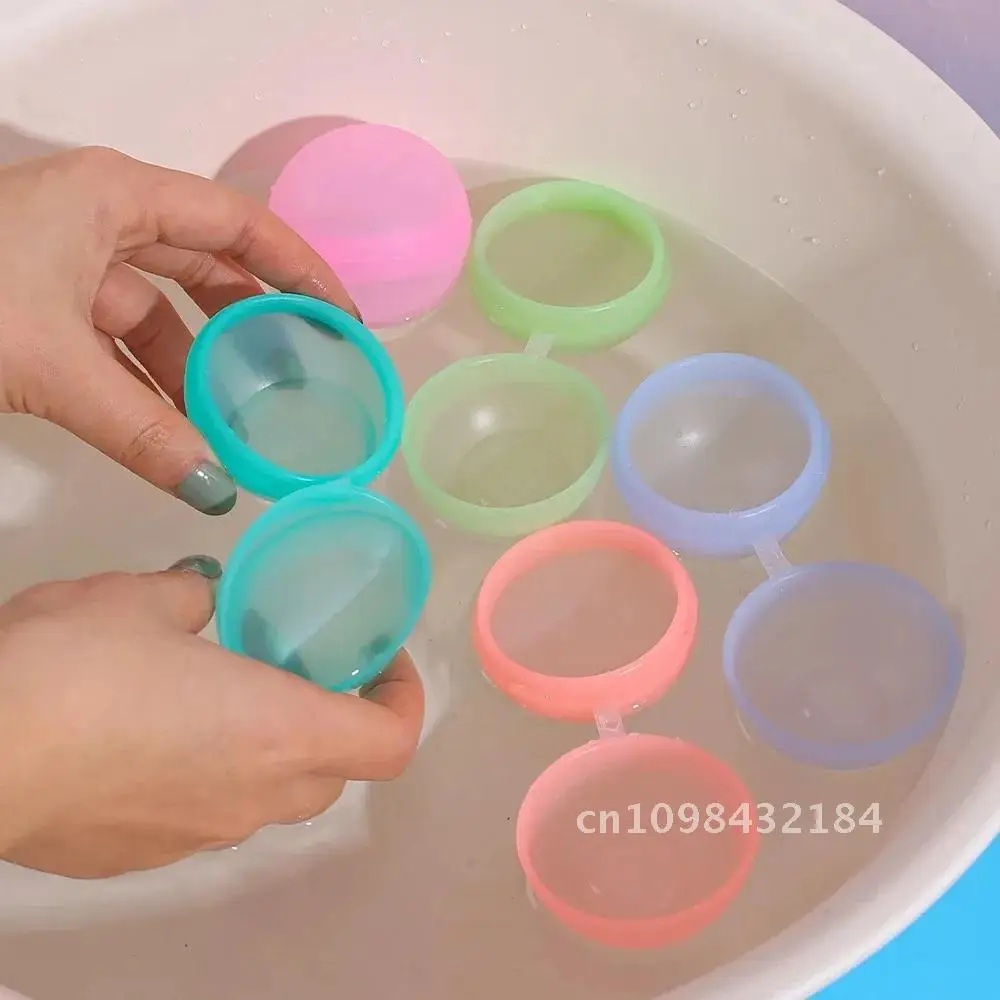 30PCS Water Balloons Reusable Refillable Water Balloon Quick Fill Self Sealing Bomb Splash Balls for Kids Swimming Pool