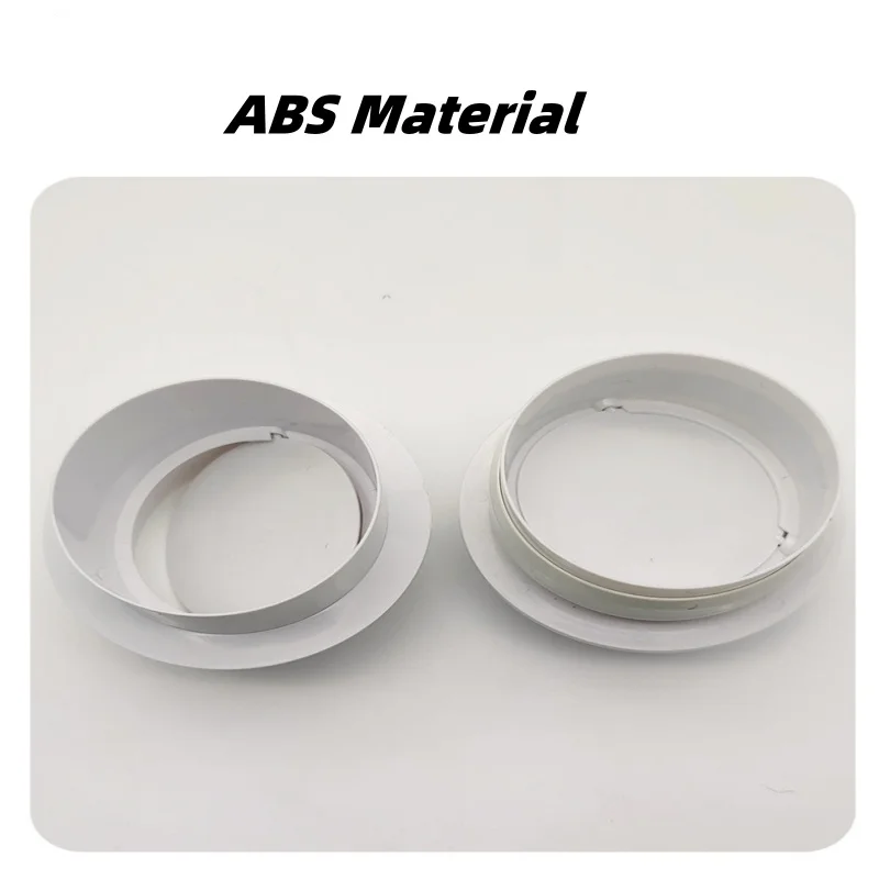 Round Pipe Check Valve Air Duct Check Ventilation Device Durable Exhaust Fan Hose Proof Ventilating Grill Kitchen Accessories air vent grille ventilation grille