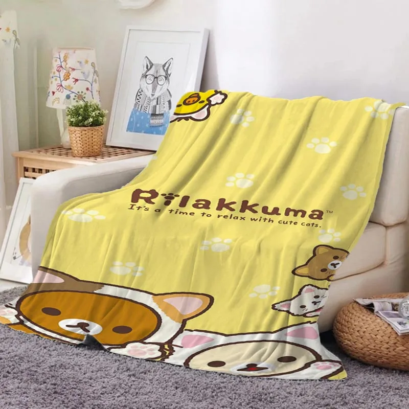 PlushBlanketforDecorativeSofaRilakkumaFluffySoftBlankets