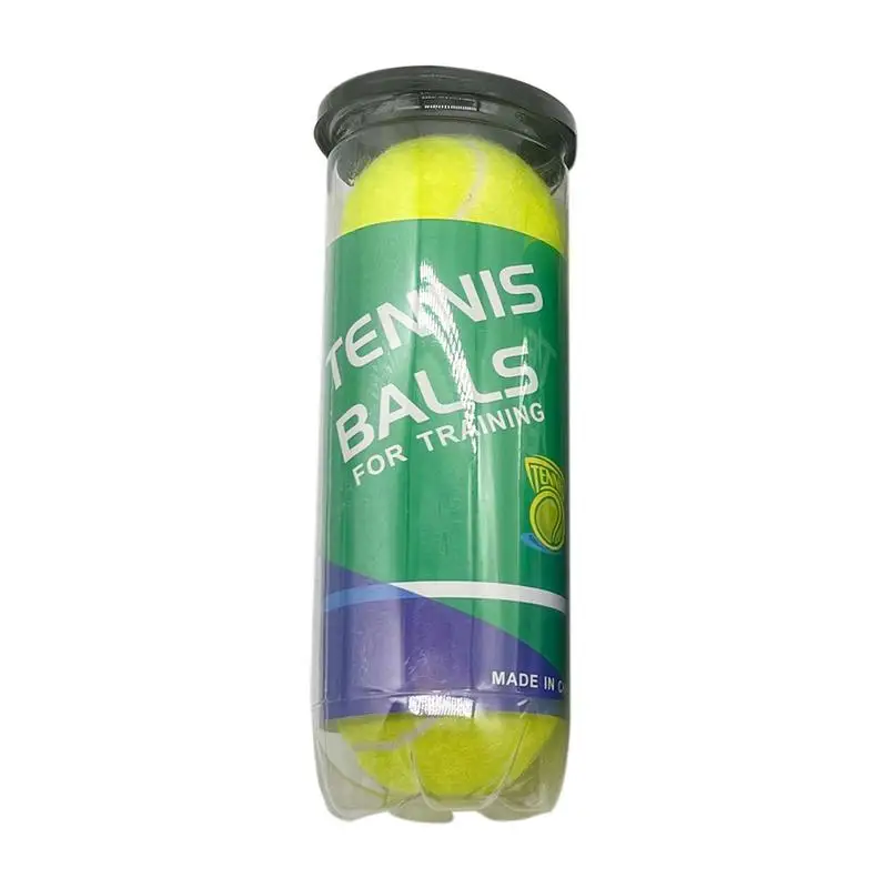 Tennis Practice Balls 3 PCS Training Ball Tennis Balls Official Size Equipment Pressurized For Training