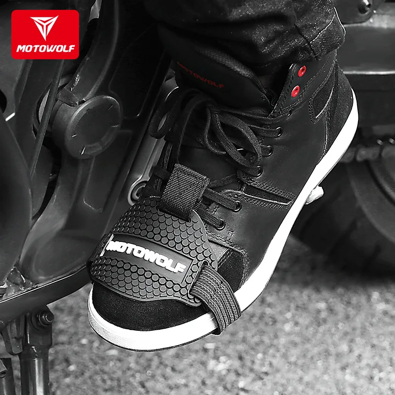 MOTOWOLF Motorcycle Shift Sleeve Shift Rubber Shoe Protective Sleeve Cushion Gear Race Shoe