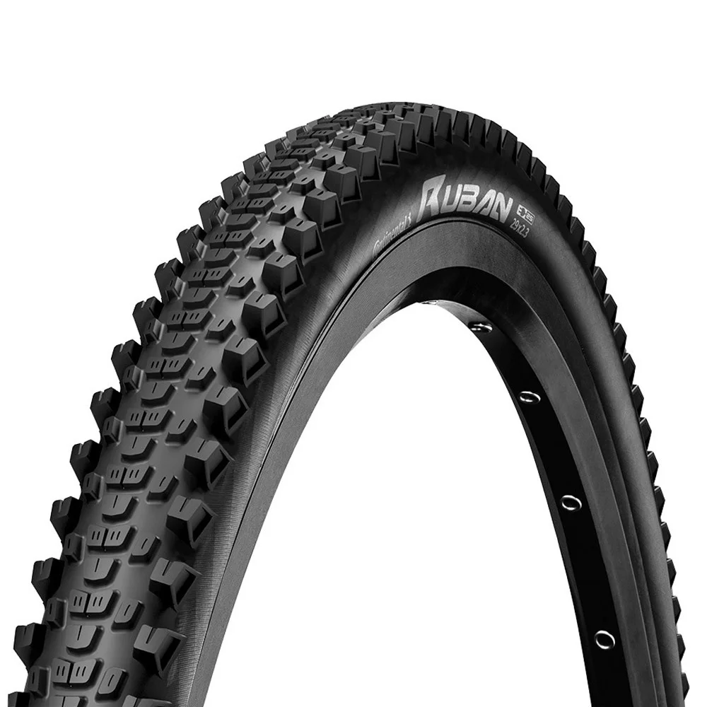 

Continental Ruban Bicycle Tyre Mountain Bike Tubeless 27.5/29x2.1/2.3 Pure Grip Compound Shield Wall System E25 MTB Folding Tire