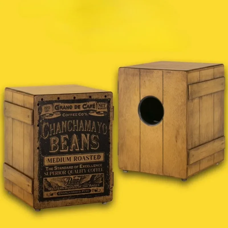 Pearl Drum Dance Accompaniment Cajon Yoga Meditation Professional Performance Cajon Sound Therapy Healing Percussion Instruments