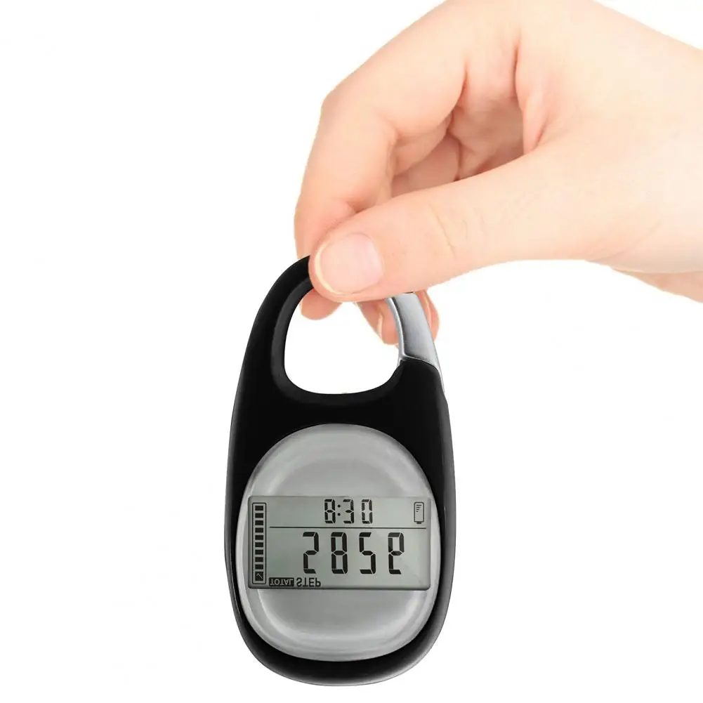 Compact Pedometer Compact 3d Pedometers with Digital Display Target Monitor for Accurate Step