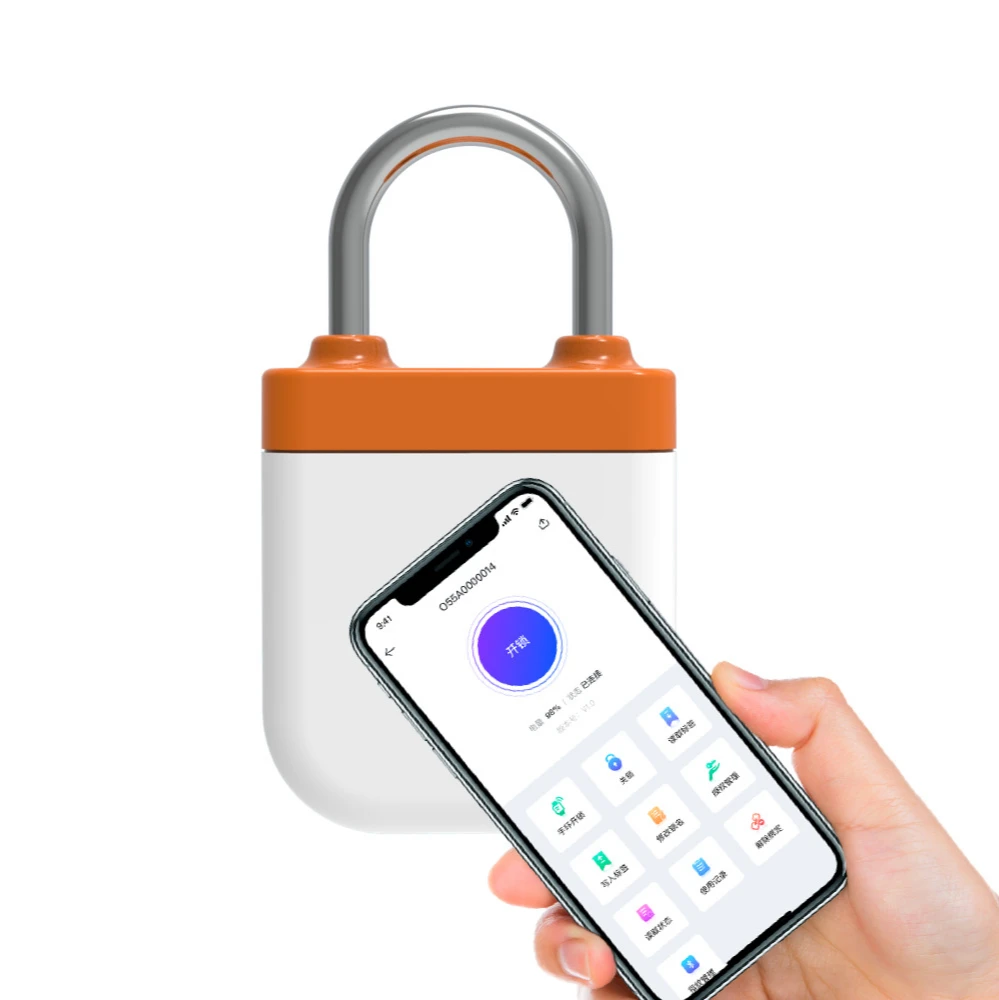 Smart NFC Padlock Without Power Mobile Phone Unlocking IPX5 Gym Dormitory Hotel Outdoor Luggage and Lockers To Lock Tag best keyless door locks