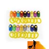 Hot Sale Portable Dog Button Clicker Sound Trainer Pet Training Tool Wrist BAccessory Pet Products Accessories  Dog cat Supplies 1