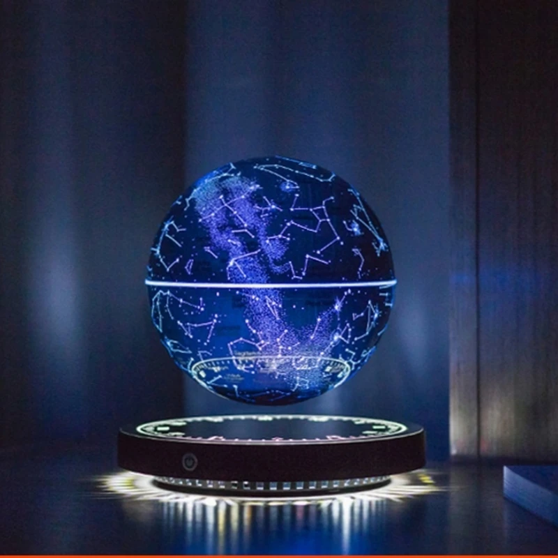 

Magnetic Levitation Constellation Lamp Simple Bedside Table Lamp Ambient Starlight Ball Moon Night Light Classy Desktop Ornament