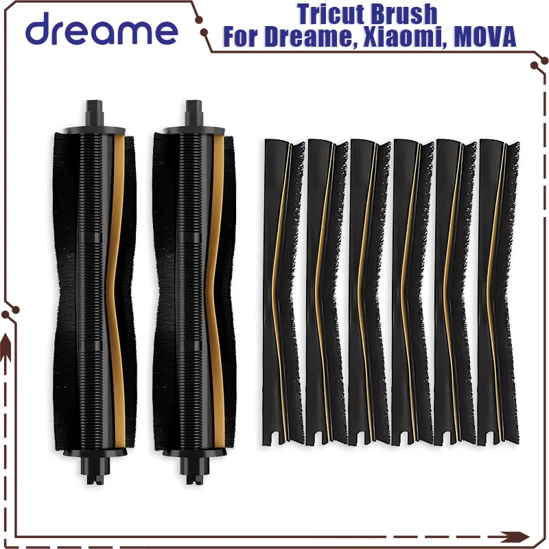 Универсальная щеточная лента Tricut для Dreame X30 X40 L40 Ultra, Xiaomi X20 Pro / X20 Max / X10+ / X20+ / M40 / M30S, MOVA E30/P50 Pro Ultra, обзор, отзывы, характеристики, купить