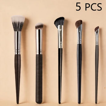 Set di pennelli per trucco da 5 pezzi, pennelli per trucco viso multiuso, perfetti per qualsiasi look, di qualità premium
