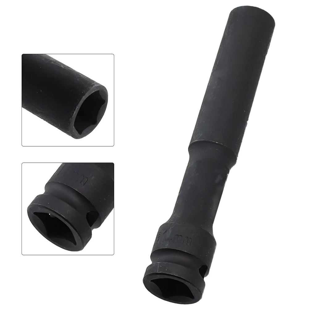 1/3PCS 1/2 Drive Socket Head Impact Wrench Hex Adapter Spanner Converter 7mm 8mm 9mm 10mm 11mm 12mm 13mm 14mm 15mm 16mm 17-24mm 3