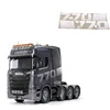 For Tamiya 1/14 RC Truck Tractor Metal Fender Sticker Paste Scania 56371 770s Tamiya Scania 770s 1/14 Truck Upgrade Accessories 1