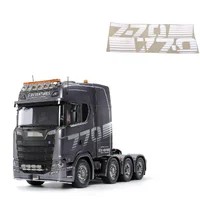 For Tamiya 1/14 RC Truck Tractor Metal Fender Sticker Paste Scania 56371 770s Tamiya Scania 770s 1/14 Truck Upgrade Accessories 1