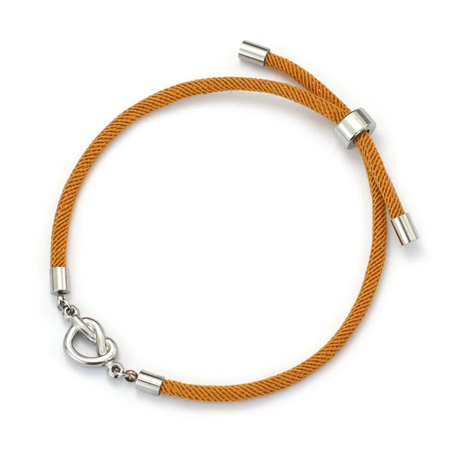 Stainless Steel Heart Chain Bracelet for Women