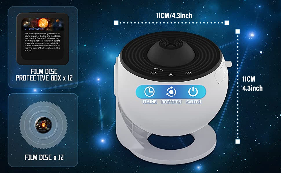 Galaxy Projector Night Light